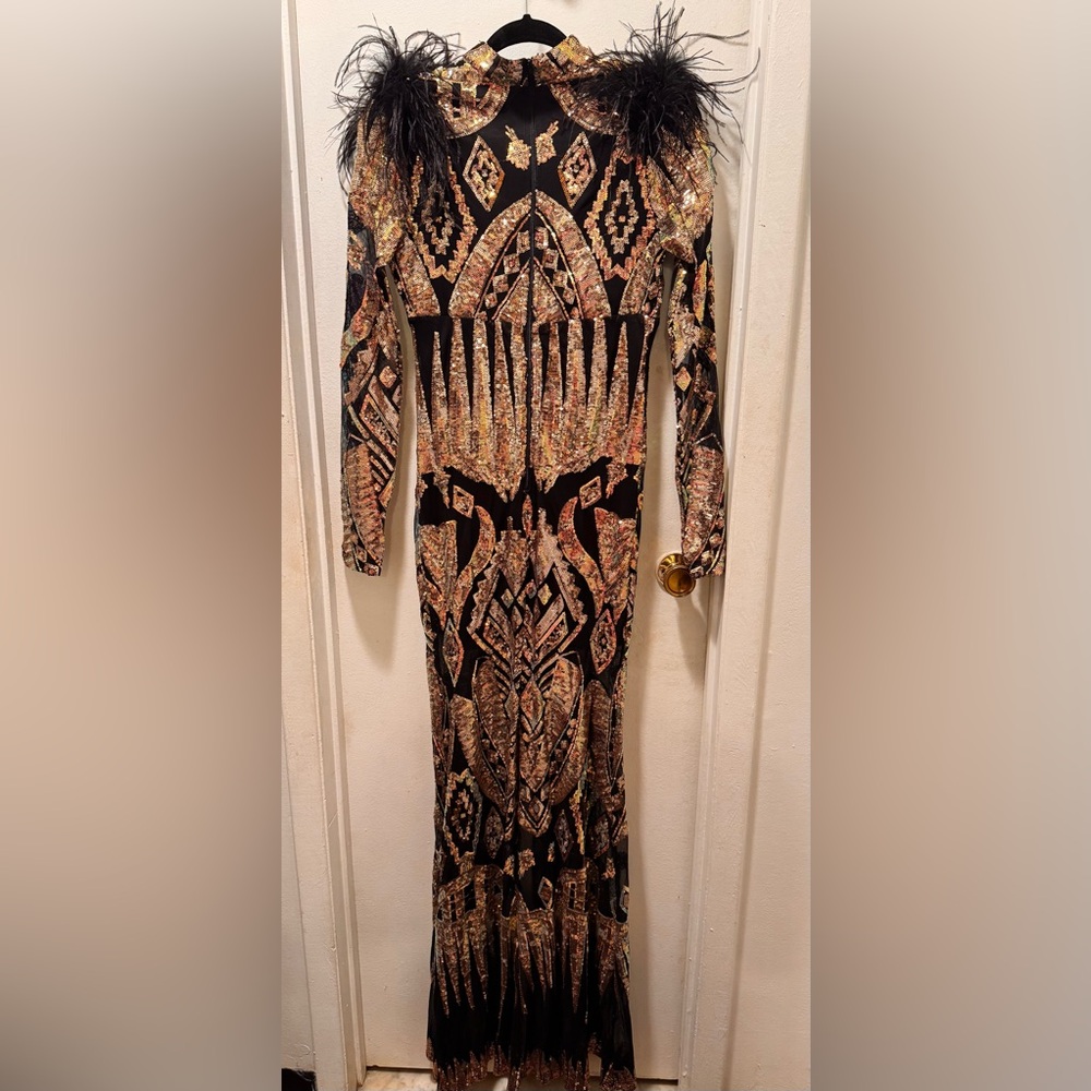Fashion Nova Entourage Sequin Maxi Dress - Picture 6 of 7